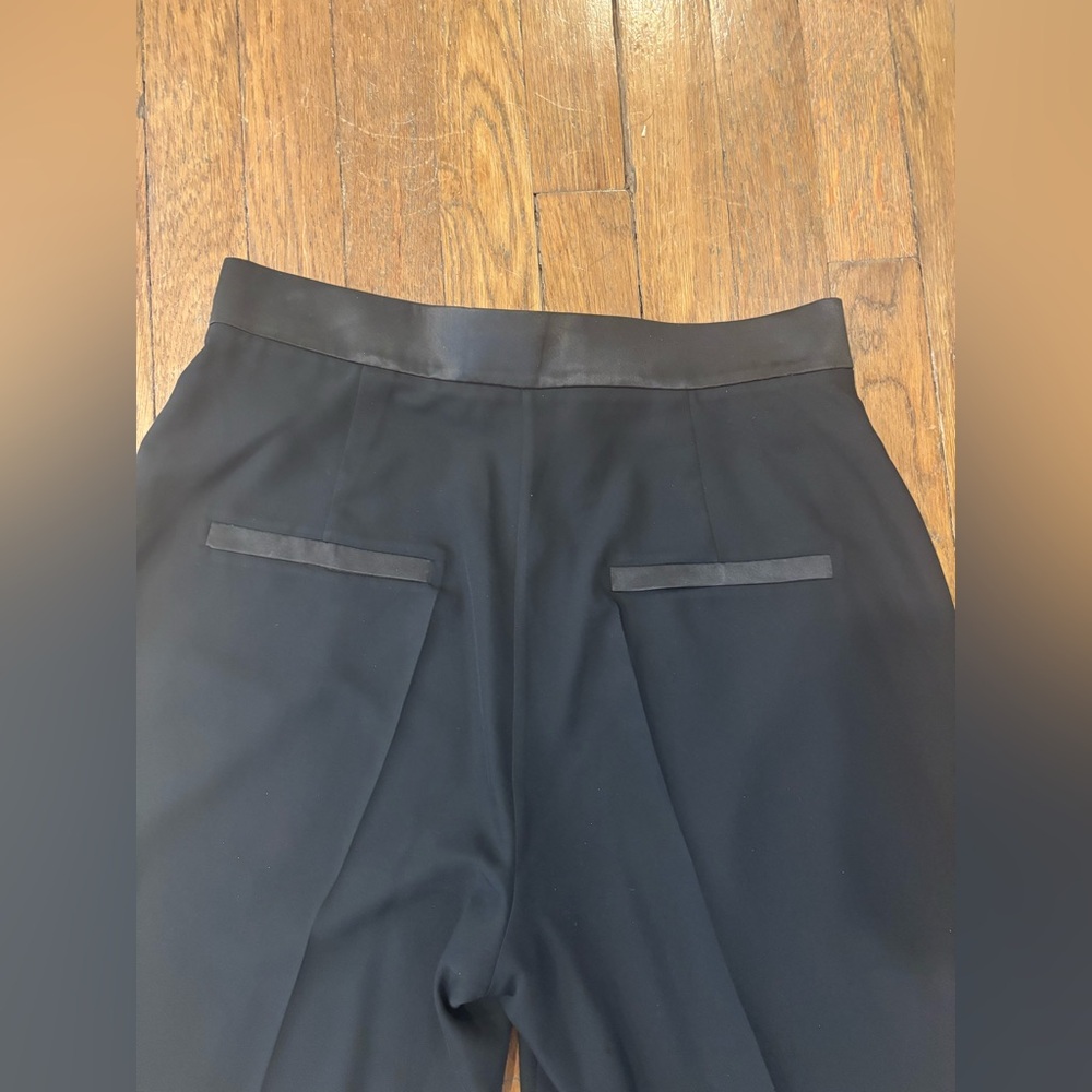GIZIA: BLACK PANTS WITH SIDE POCKET DETAIL (UNWORN) - Picture 5 of 11